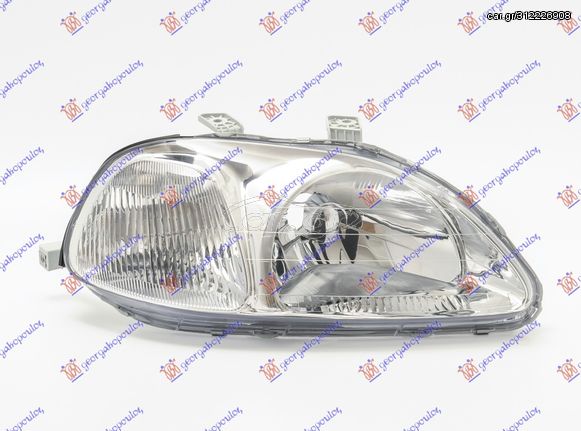 Φανάρι Εμπρός Μηχανικός (Ε) (TYC) / HONDA CIVIC Hatchback 96-99 / 33101-S04-Q01 - Δεξί - 1 Τεμ