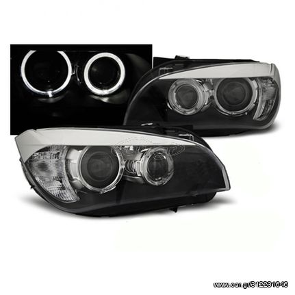 Μπροστινά Φανάρια Angel Eyes Για BMW X1 E84 2009-2012