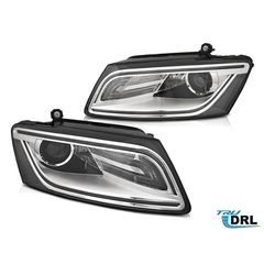 Μπροστινά Φανάρια Led Drl για Audi Q5 08.2012-2017 Chrome