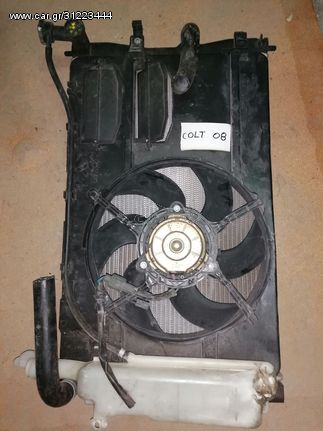 Βεντιλατέρ Βάση & Εξαρτήματα + ΨΥΓΕΙΟ ΝΕΡΟΥ ΚΑΙ A/C MITSUBISHI COLT 05-12 !!!!!!!