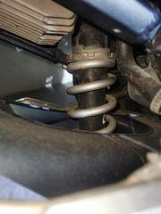 Αμορτισέρ με την βάση του πίσω