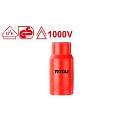 Καρυδάκι εξάγωνο TOTAL 1/2" 10mm 1000V VDE ( THIHAST12101 )