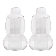 Ημικαλύμματα Μπροστινών Καθισμάτων "Bossi" PVC - Oxford Cold White - Λευκό Του Πάγου 5044-3 2 Τεμάχια