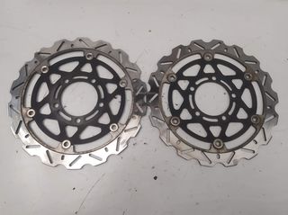 KAWASAKI ER 6 ΔΙΣΚΟΠΛΑΚΕΣ ΕΜΠΡΟΣ-thumb-1