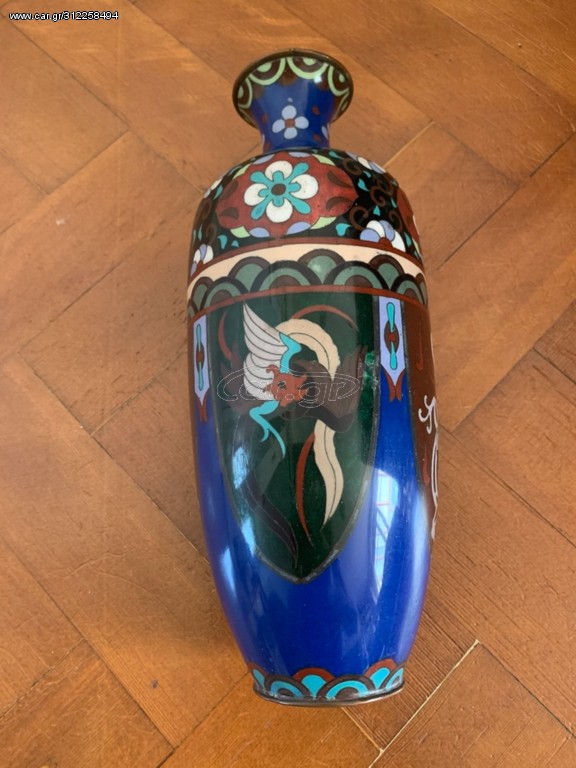 Cloisonné βαζο αντικα 