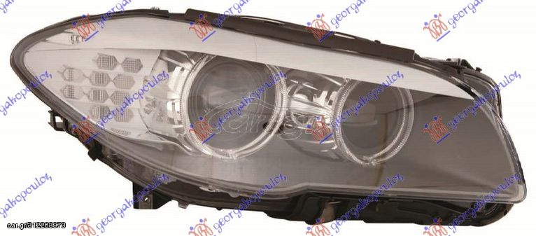 Φανάρι Εμπρός Bi-Xenon Με Φως Ημέρας LED (E) (DEPO) / BMW SERIES 5 (F10/11) 10-13 / 63117271912 - Δεξί - 1 Τεμ