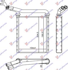 Ψυγείο Καλοριφέρ (154x197x26) / TOYOTA COROLLA (E 15) Sedan 07-11 / 87107-42170 - 1 Τεμ