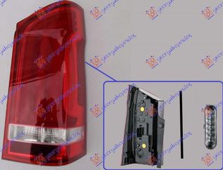 Φανάρι Πίσω (Μονή Πόρτα) LED (HELLA) / MERCEDES V (W447) 15-20 / A4478200664 - Δεξί - 1 Τεμ