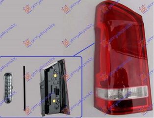 Φανάρι Πίσω (Μονή Πόρτα) LED (Ε) / MERCEDES VITO (W447) 15- / A4478200564 - Αριστερό - 1 Τεμ