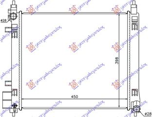 Ψυγείο 1.2DIG (45x40) M/A (HR12DDR) / NISSAN MICRA (K13) 10-13 / 21410-3HD1A - 1 Τεμ