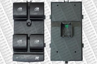 Carro Διακόπτης ΠΑΡΑΘΥΡΟΥ Εμπρός (Τετραπλοs) (8pin) κατάλληλο για OPEL ASTRA J 5D/Station wagon 2010-2013 (P10) / 13305011 - Αριστερό - 1 Τεμ