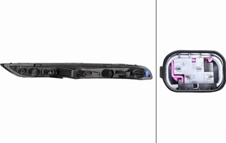 Carro Φανάρι Ημέρας Εμπρός LED κατάλληλο για PORSCHE MACAN 2014-2018 (95B) / 95B941182A - Δεξί - 1 Τεμ