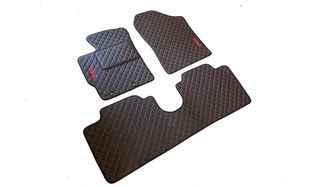 Πατάκια αυτοκινήτου μαρκέ Pantheon για TOYOTA YARIS 2005+ 4τμχ δερματίνη
