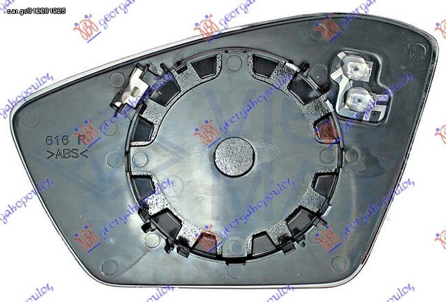 Κρύσταλλο Καθρέφτη Θερμαινόμενο (CONVEX GLASS) / SKODA SUPERB 19- / 3V0857522 - Δεξί - 1 Τεμ