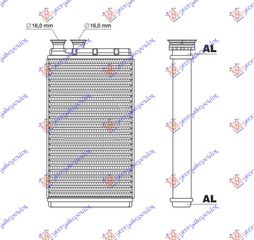 Ψυγείο Καλοριφέρ Βενζίνη-Πετρέλαιο +HYBRID (220x152) / BMW SERIES 7 (G11/G12) 15-19 / 64119361712 - 1 Τεμ