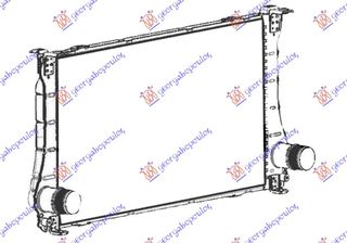 Ψυγείο Intercooler 1.6 D4D Πετρέλαιο (690x390x27) / TOYOTA AVENSIS (T27) 15- / 179400X020 - 1 Τεμ