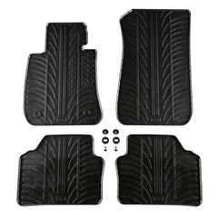 Πατάκια Αυτοκινήτου από λάστιχο Lampa LP-0350 BMW Serie 3 E90/E91 2005-2011 / BMW Serie 3 E92/E93 2008-2012 Μαύρο 4 Τεμάχια