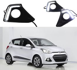 DRL Set Φώτα Ημέρας για Hyundai i10 2013-2016 2 Τεμάχια