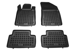 Sahler Πατάκια Σκαφάκια 3D Από Λάστιχο για Peugeot 508 RXH Hybrid 2012+ - τύπου σκαφάκι - Μαύρα 4 Τεμάχια
