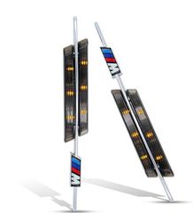 Diederichs Led φλας φτερού για BMW E46,E60,E90 M-look - φιμέ με τρεχούμενο φλας - σετ 2τμ /BK-25519