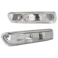 Carro Πλαϊνά Φλας Φτερού Για Bmw 3 E46 Sedan 99-01 / Touring 99-01 / Compact 01-04 / Coupe 99-03 Chrome 2 Τεμάχια / CAR-10865