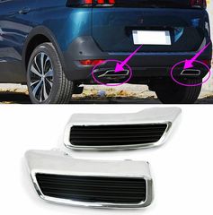 Carro Μπούκες Εξάτμισης Για Peugeot 3008 2016 + 2024/ Peugeot 508 2018-2023 / Peugeot 5008 2016- 2024 / Citroen C5 Air Cross 2018-  (2 Διπλές) / CA-012154