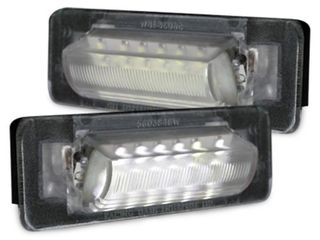 Depo Πλαφονιέρα πίσω πινακίδας για Mercedes W210 / W202 - led - 2 τμχ / DE-0034