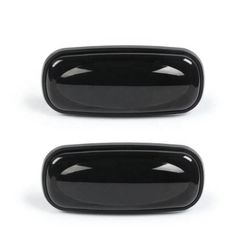 Depo Led φλας φτερού για Landrover Discovery 2 (1999-2004), Freelander 1 (1998-2002), Defender - φιμέ με τρεχούμενο φλας - σετ 2τμχ / DE-0092