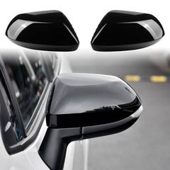 Carro Καπάκια Καθρεφτών Toyota Corolla Yaris Cross Mazda 2 2018-2024 Για  Γυαλιστερό Μαύρο 2 Τεμάχια / CA-012289