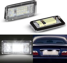 Bosse Led Πλαφονιέρα πίσω πινακίδας για  Για Bmw 3 E46 Sedan / Caravan 98-05 Ζευγάρι 2 Τεμάχια / 9000012