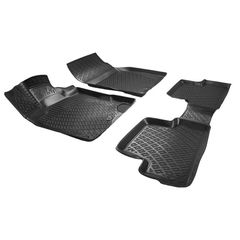 Nissan 234939 Πατάκια Σκαφάκια 3D Από Λάστιχο Για Nissan Qashqai 2007-2013  / 2014-2021 / 4 Τεμάχια Μαύρα