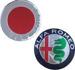 Αυτοκόλλητο Σήμα Alfa Romeo Καπό / Πορτ - Παγκάζ Μεγάλο Πράσινο 74mm Z90235