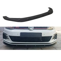 Μπροστινό Spoiler Για VW Golf VII (7.5) 17-20 GTI Έκδοση Μαύρο Γυαλιστερό Χρώμα Από Abs Πλαστικό Α Ποιότητα