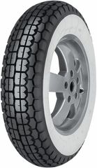 Κωδ.200760 Λάστιχο μηχανής Mitas B 13 3.50-8 46J Tube Type Εμπρός/ Πίσω Whitewall 1τεμ τηλ.215-215-8211