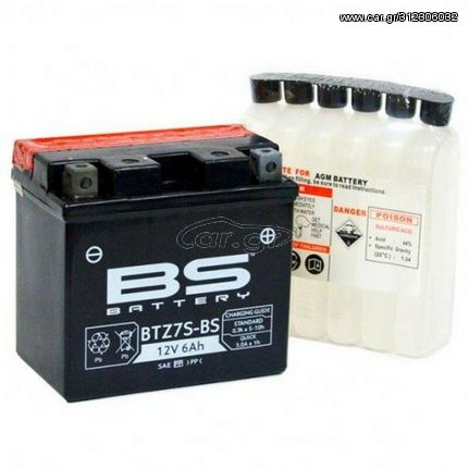 Κωδ.204899 Μπαταρία BS BATTERY BTZ7S BS # BTZ7S-BS  τηλ.215-215-8211