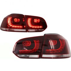 Πίσω Φανάρια LED R20 Design Για Volkswagen Golf 6 2008-2011