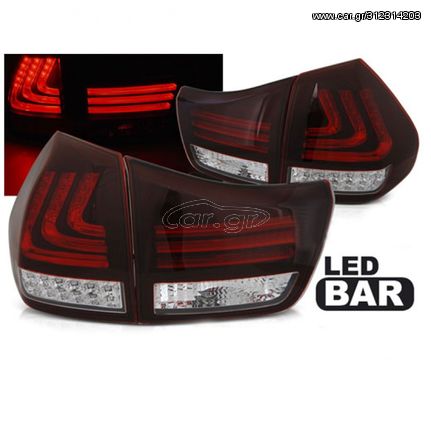 Πίσω Φανάρια Led Red Black White Για Lexus RX330 / RX350 2003-2008 " T-Tec "