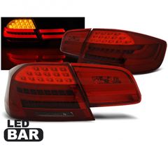 Πίσω Φανάρια LED Red Smoke Για BMW E92 Coupe Σειράς 3 2006-2010 " T-Tec "