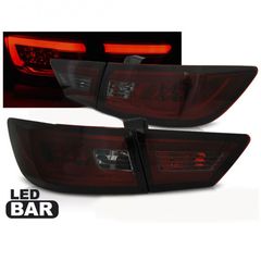 Πίσω Φανάρια LED Red Smoke Για Renault Clio 4 2013-2016 " T-Tec "