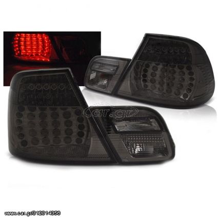 Πίσω Φανάρια LED Smoke Για BMW E46 Coupe Σειράς 3 2004-2006 " T-Tec "