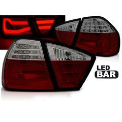 Πίσω Φανάρια Red Smoke LED Για BMW Σειράς 3 E90 2005-2008