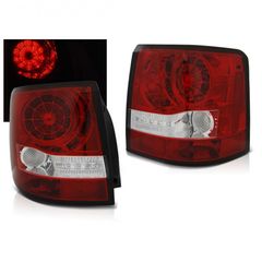 Πίσω Φανάρια Red White LED Για Land Rover Range Rover Sport 2005-2009