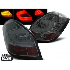 Πίσω Φανάρια Για Skoda Fabia II 07 - 06.14 Smoke led Bar