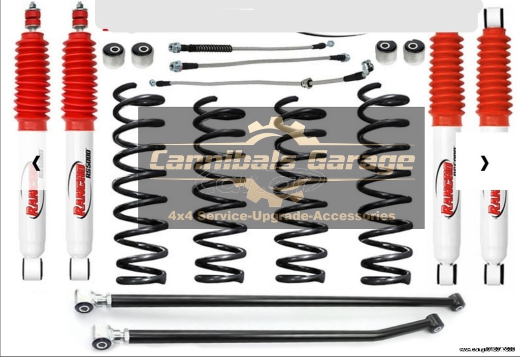 LIFT KIT XT/RANCHO + 8 CM για SUZUKI JIMNY