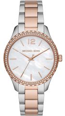 Ρολόι Michael Kors Layton με δίχρωμο μπρασελέ MK6849