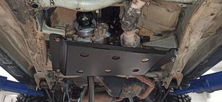 Ενισχυμένη σιδερένια ποδιά Transfer Suzuki Jimny 5mm-thumb-1