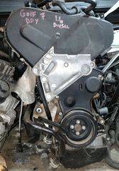 ΚΙΝΗΤΗΡΑΣ DDY 1.6L VW GOLF 20016-2020 AUDI A3 2017-2018 LEON OCTAVIA KAROQ
