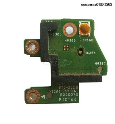 Power Button Board Asus ROG G750 G750JX G750JH G750JM G750J G750JW G750JS G750JZ DC Power Jack Board Socket Switch Button 60NB00M0 (Κωδ.1-BRD052)