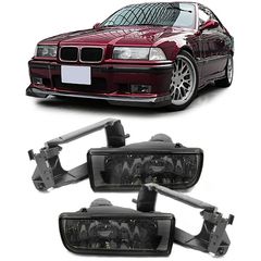 Abakus  243910 Προβολείς Ομίχλης Για Bmw 3 E36 1990-1998 Χρωμίου 2 Τεμάχια