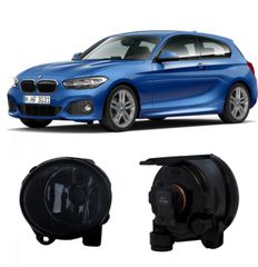 TYC 245081 Προβολείς Ομίχλης Για  Bmw 2 F22 F23 13+ / 3 E92 E93 05-08 / 5 F07 GT,F10  F11 09+  Για M-Tech Προφυλακτήρες Smoke / Φιμέ 2 Τεμάχια
